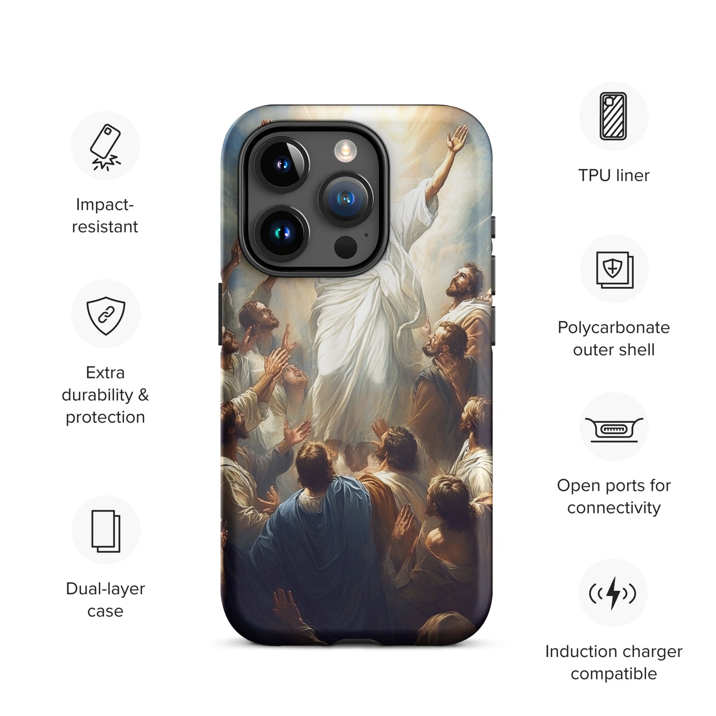 Jesus Resurrection Tough Case for iPhone®