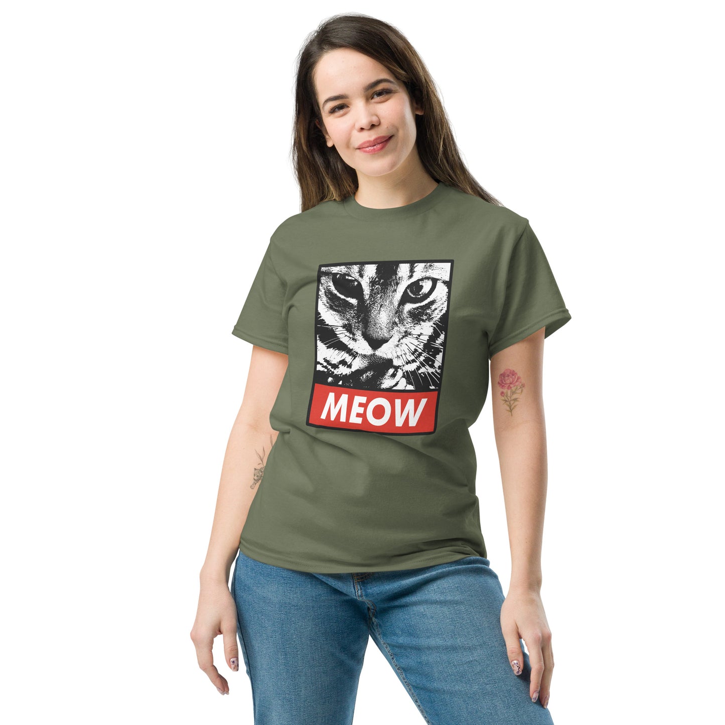 Meow Cat Unisex classic tee