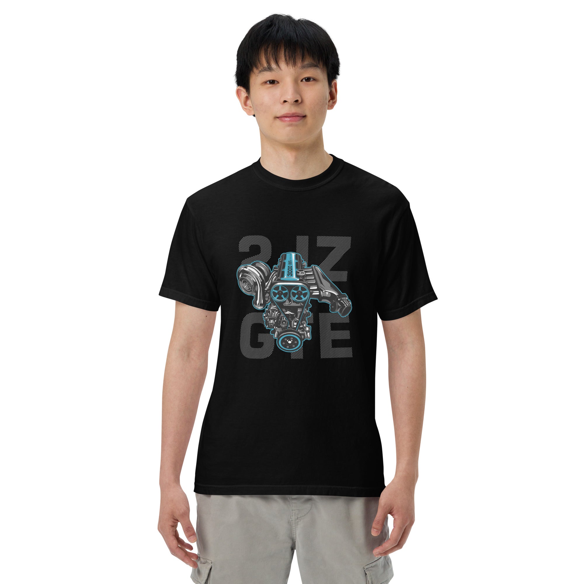 Motor 3000 Unisex garment-dyed heavyweight t-shirt