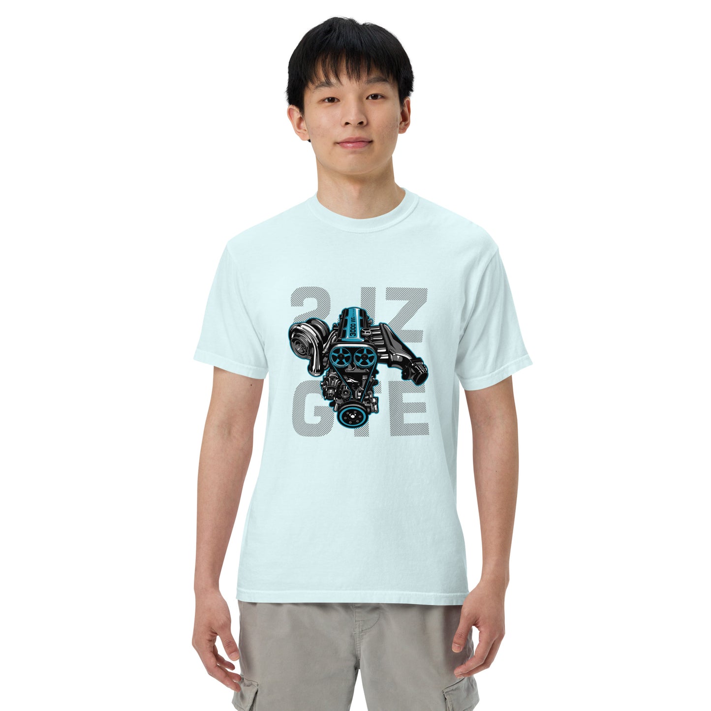 Motor 3000 Unisex garment-dyed heavyweight t-shirt