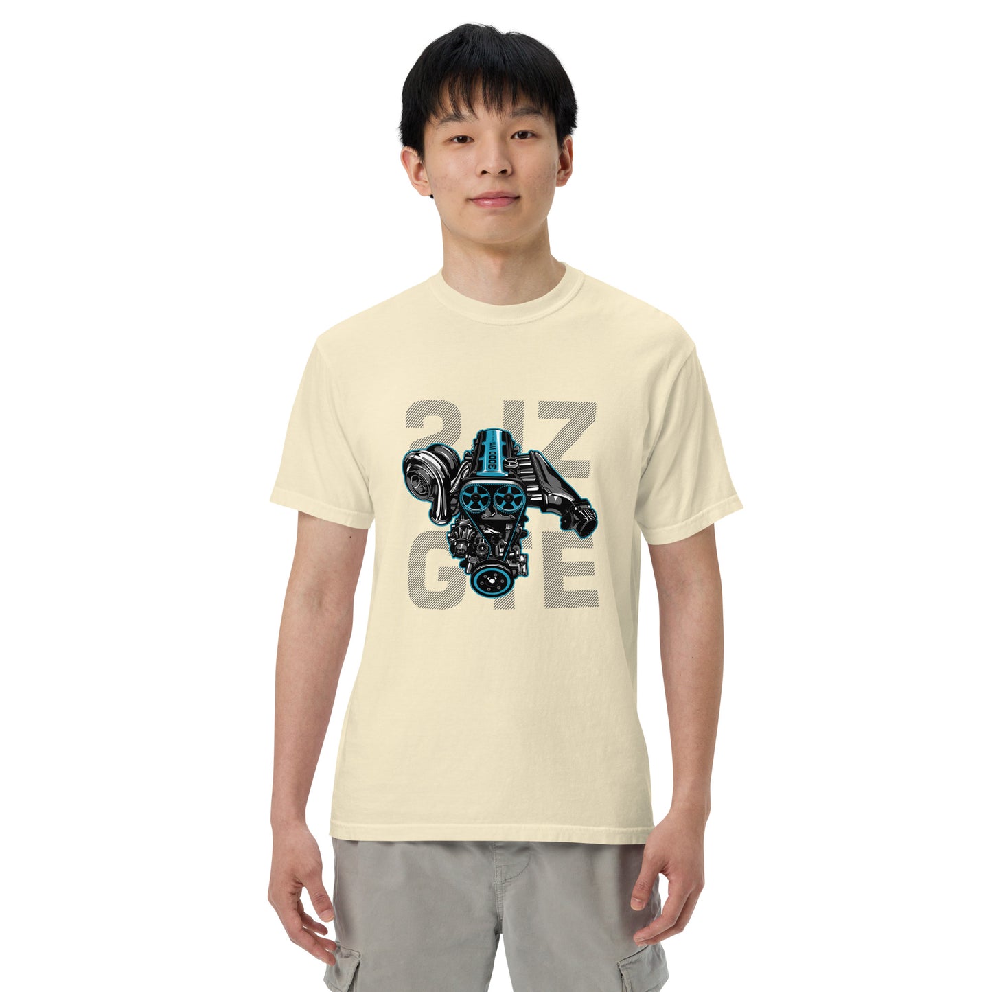 Motor 3000 Unisex garment-dyed heavyweight t-shirt