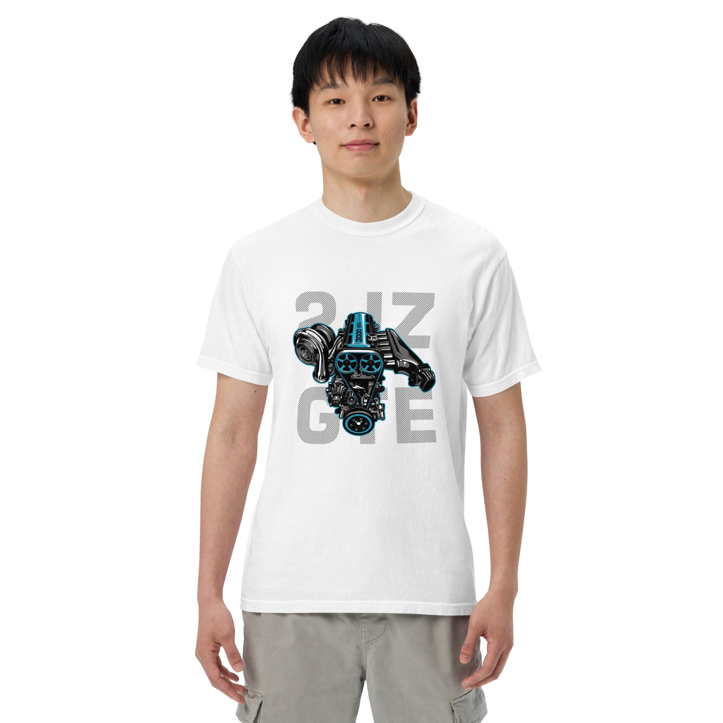 Motor 3000 Unisex garment-dyed heavyweight t-shirt