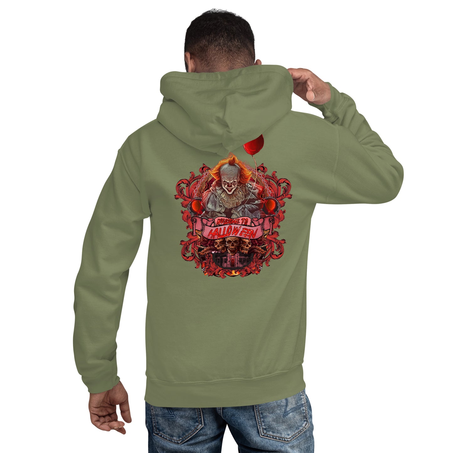 Creepy Carnival Welcome Unisex Hoodie