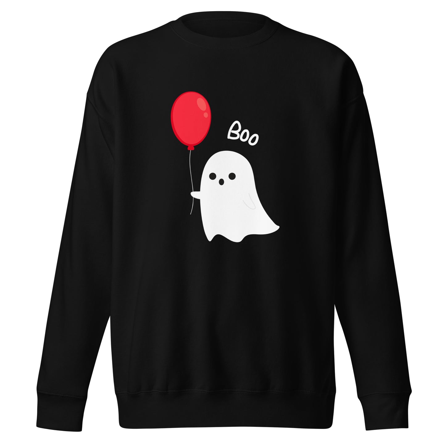 Balloon Boo Ghost Unisex Premium Sweatshirt