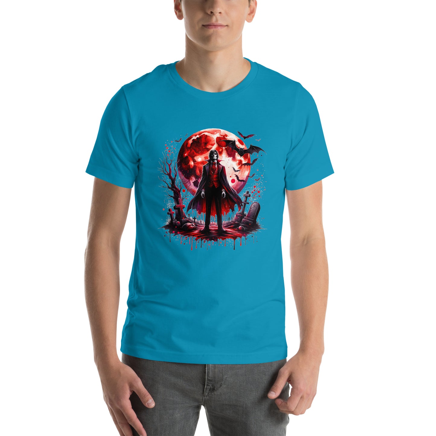 Vampire Blood Moon Unisex t-shirt