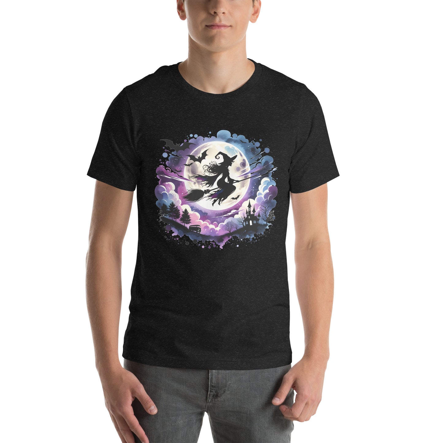 Witch's Midnight Flight Unisex t-shirt