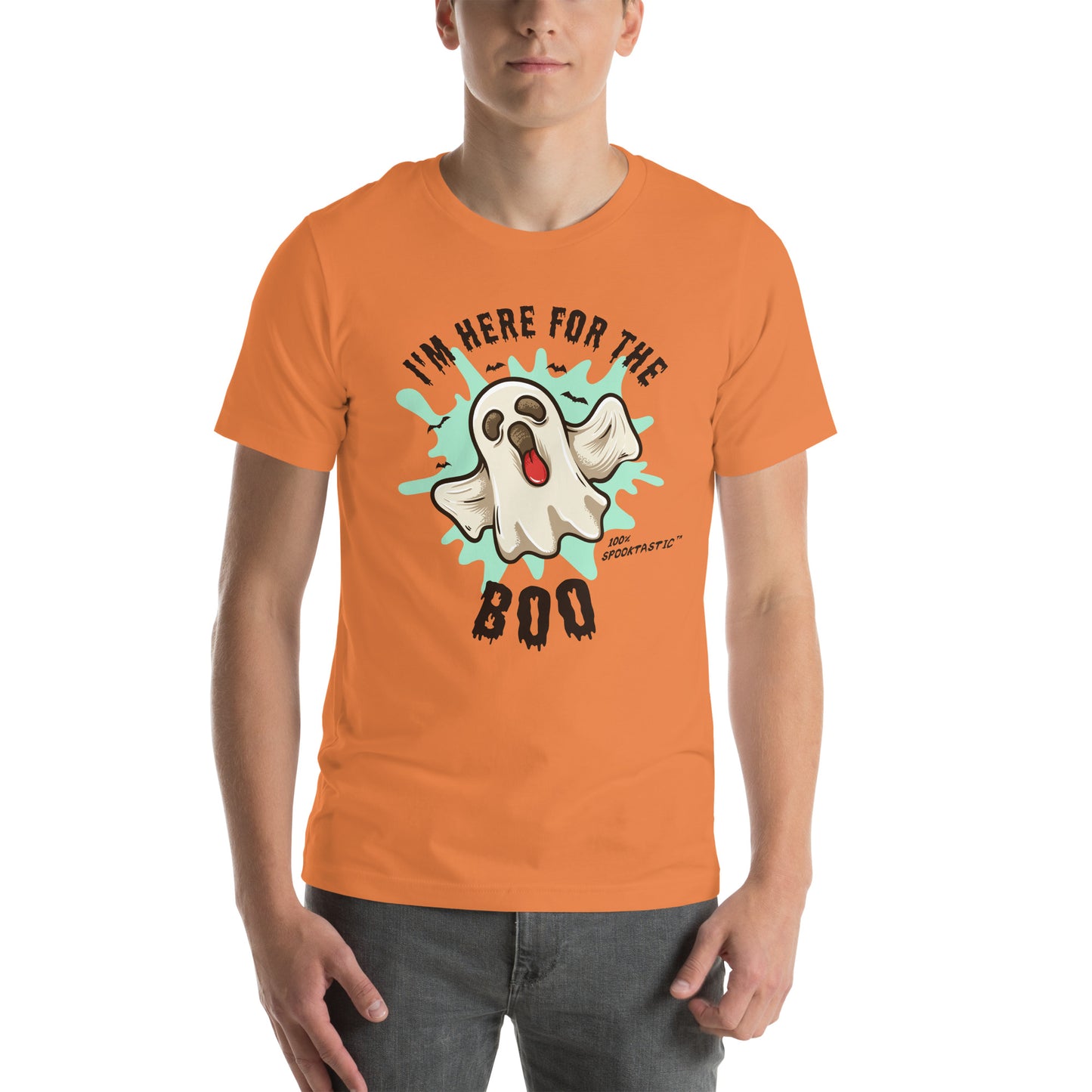 I'm Here For The Boo Halloween Unisex t-shirt