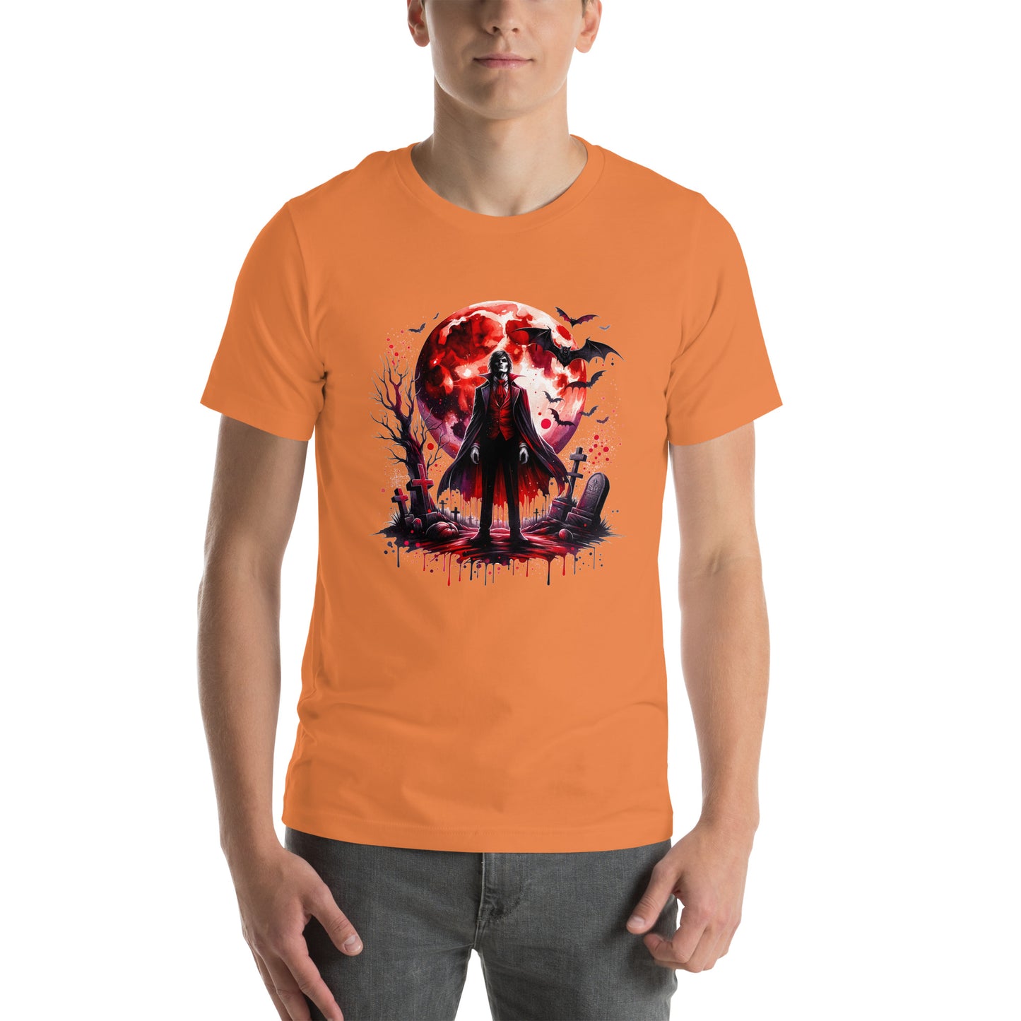 Vampire Blood Moon Unisex t-shirt