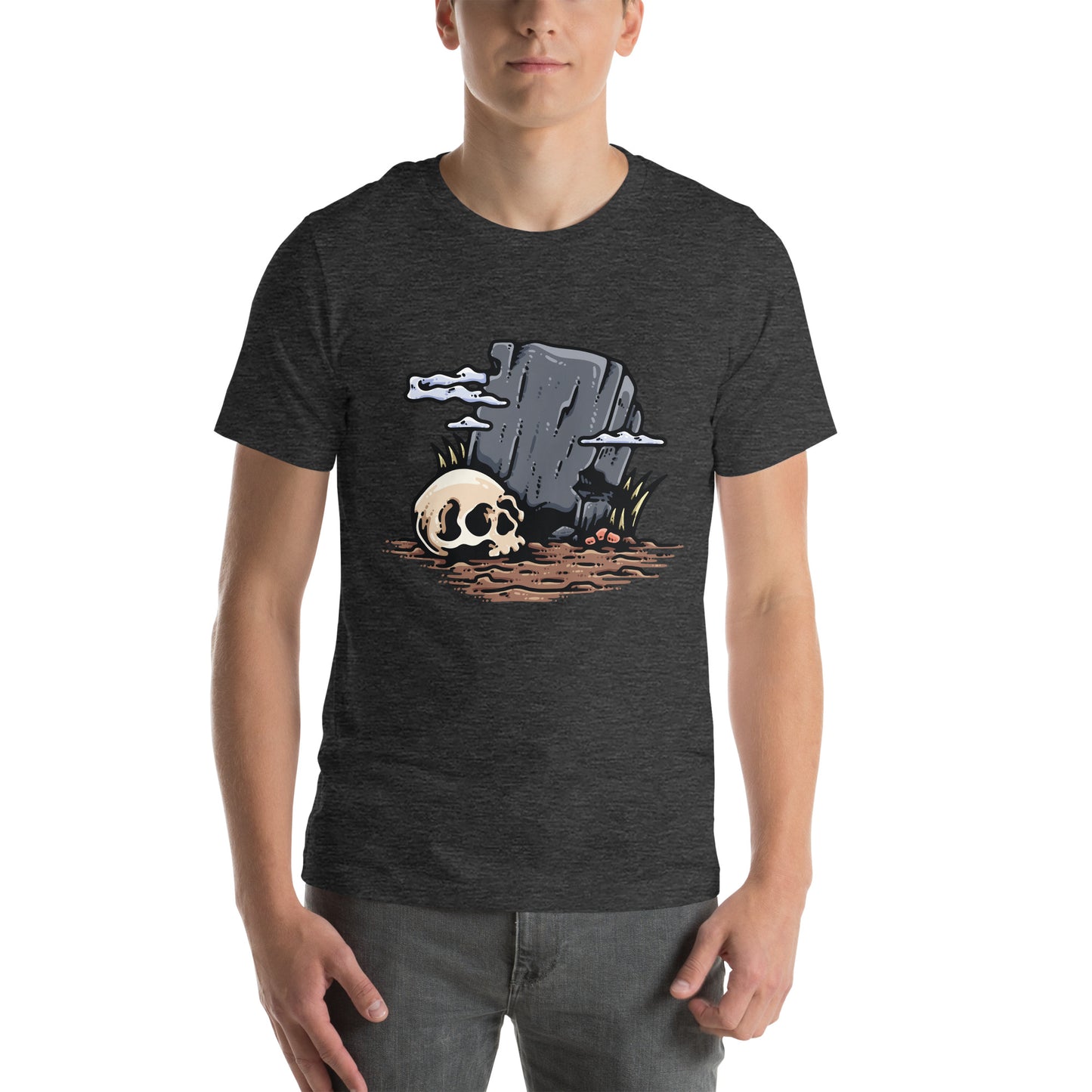 Tombstone And Skull Unisex t-shirt