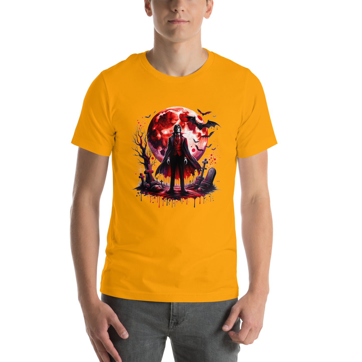 Vampire Blood Moon Unisex t-shirt