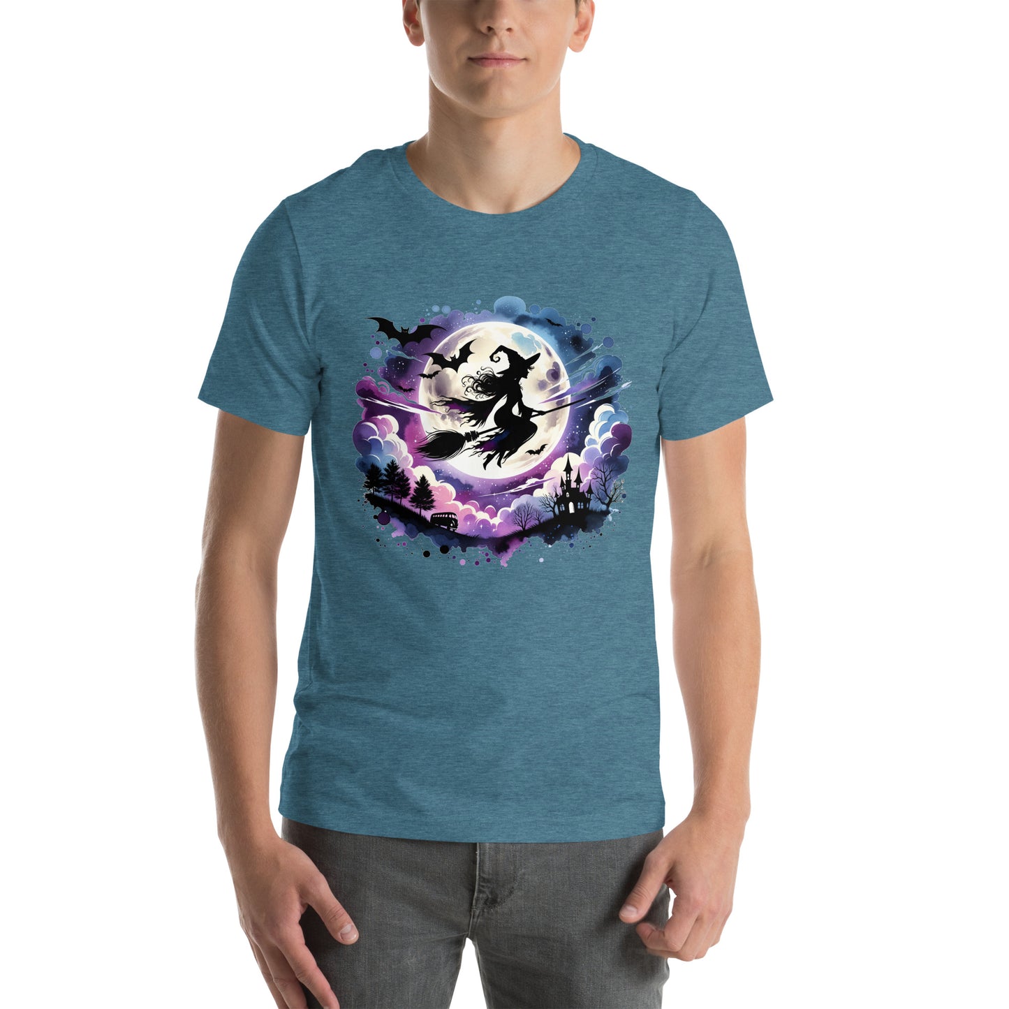 Witch's Midnight Flight Unisex t-shirt