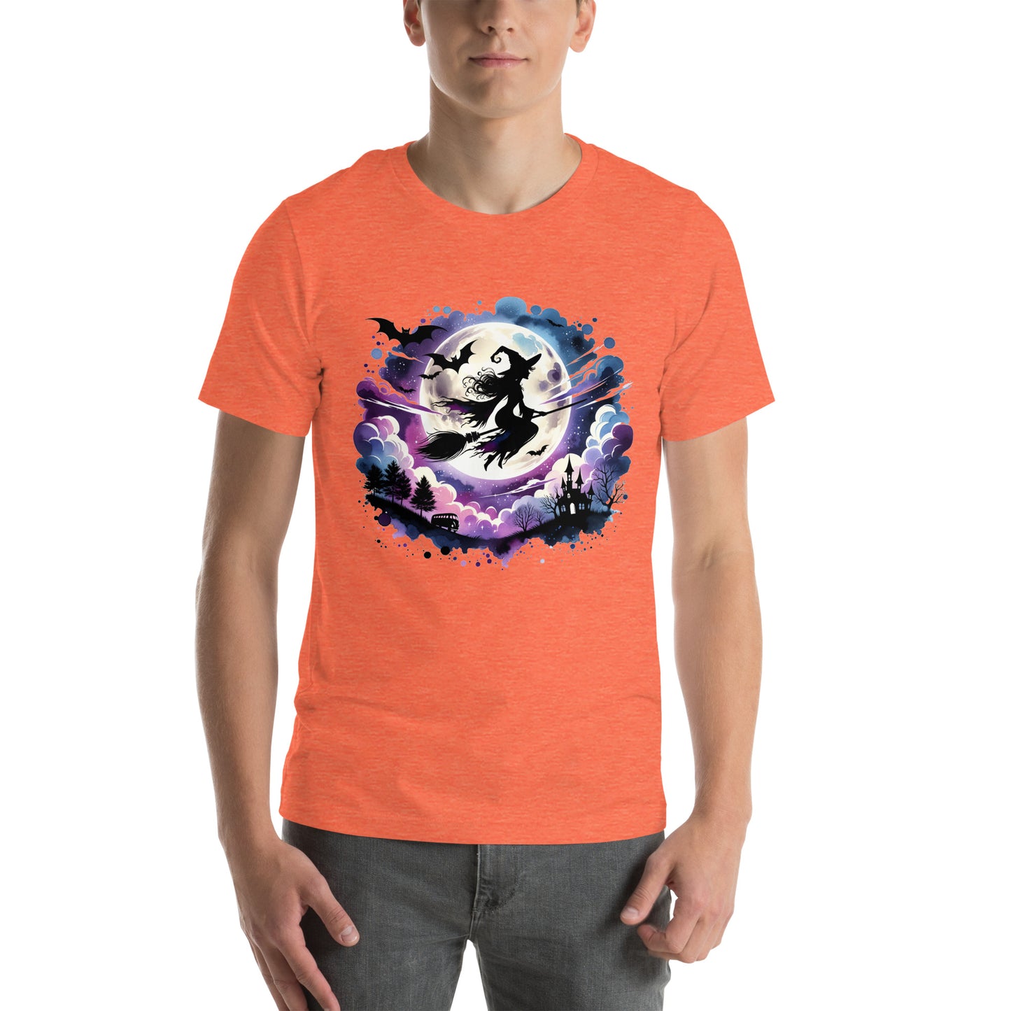 Witch's Midnight Flight Unisex t-shirt