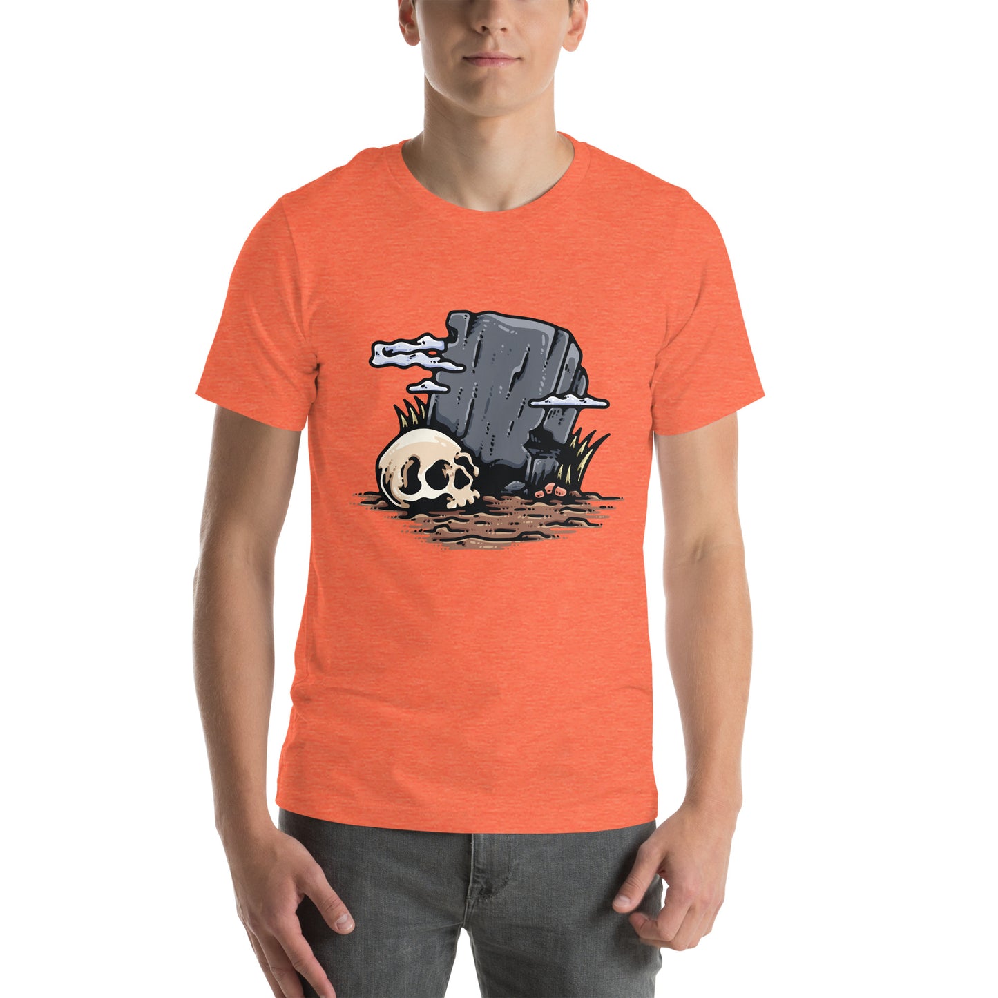 Tombstone And Skull Unisex t-shirt