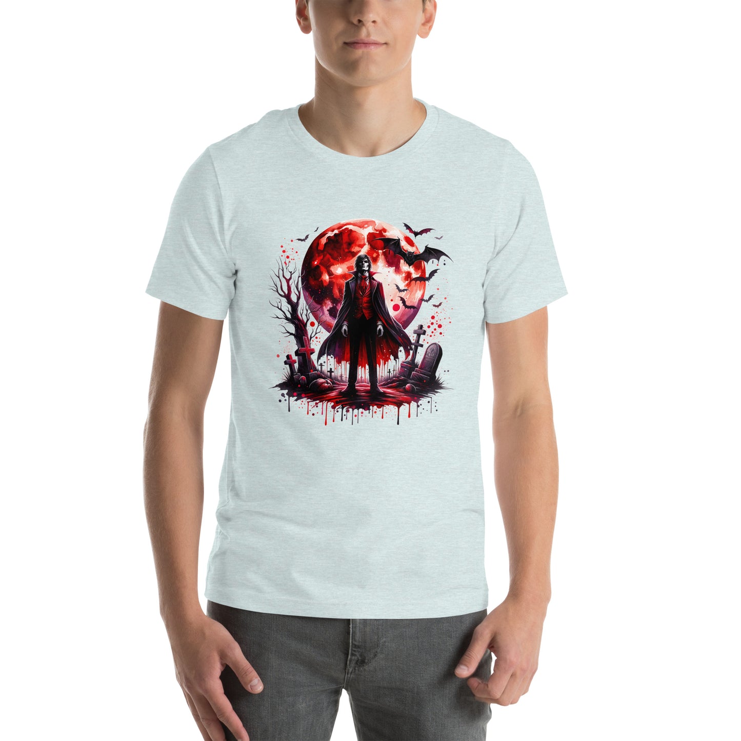 Vampire Blood Moon Unisex t-shirt