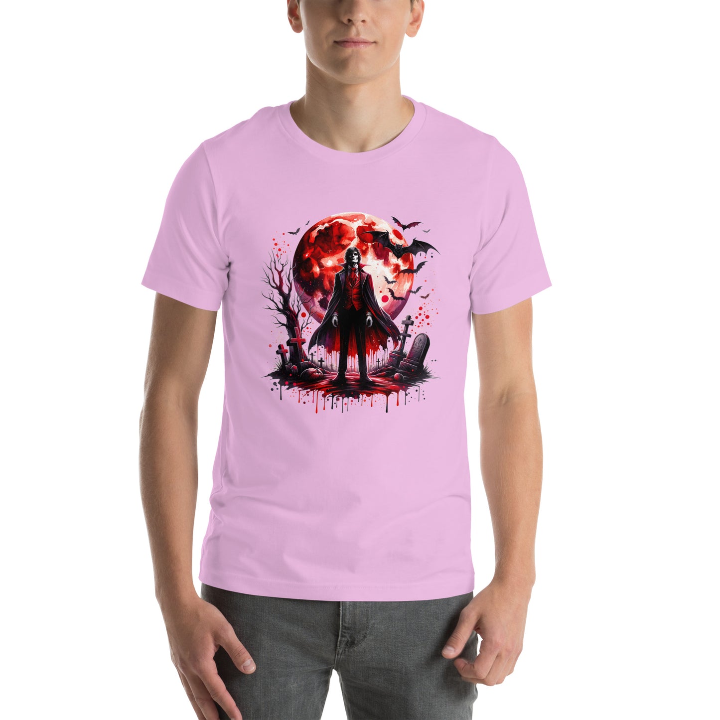 Vampire Blood Moon Unisex t-shirt