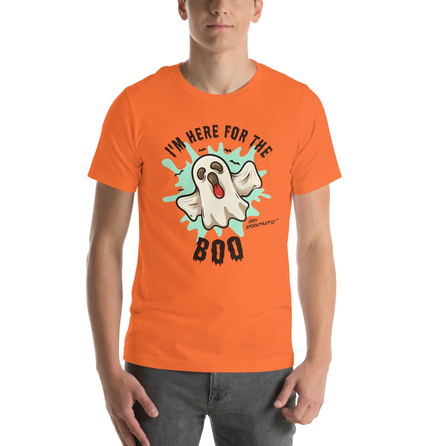 I'm Here For The Boo Halloween Unisex t-shirt