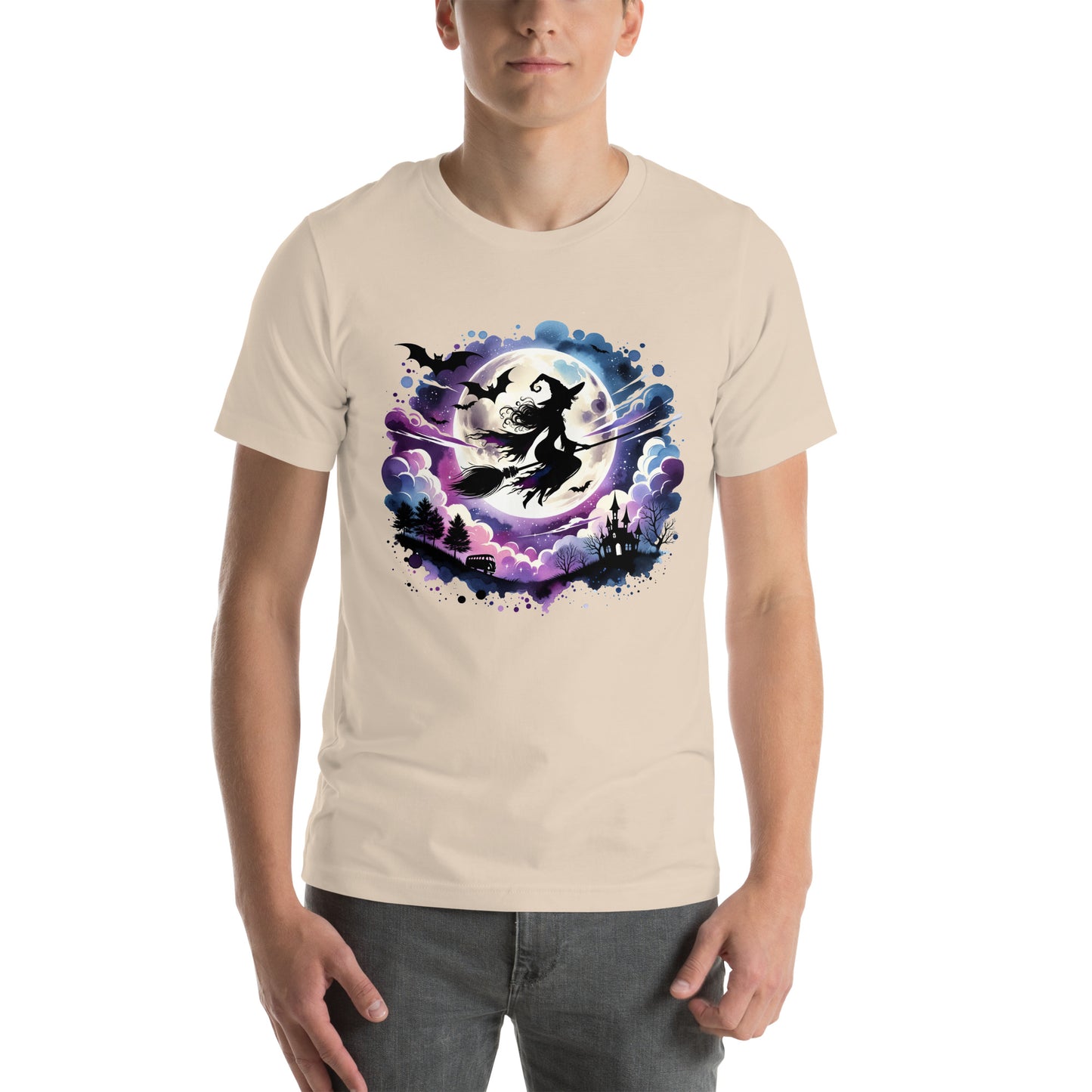 Witch's Midnight Flight Unisex t-shirt