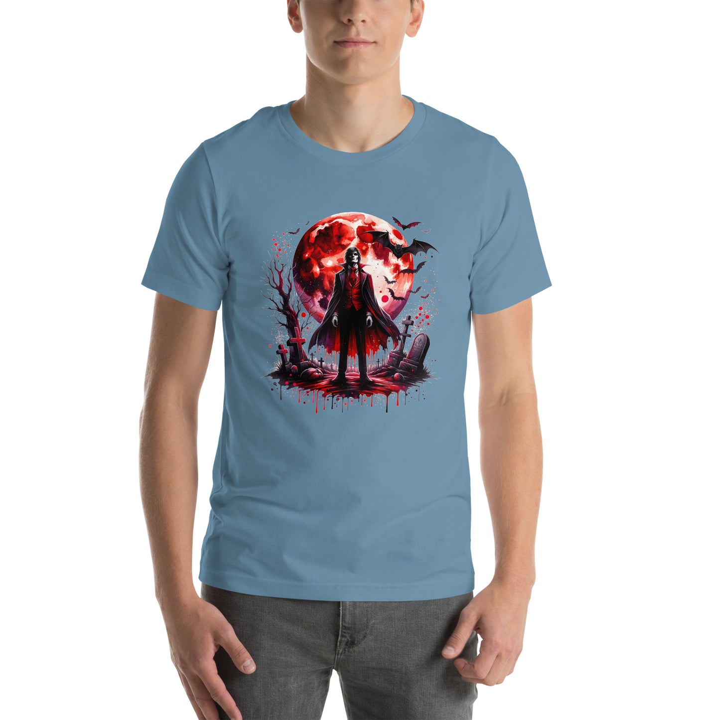 Vampire Blood Moon Unisex t-shirt