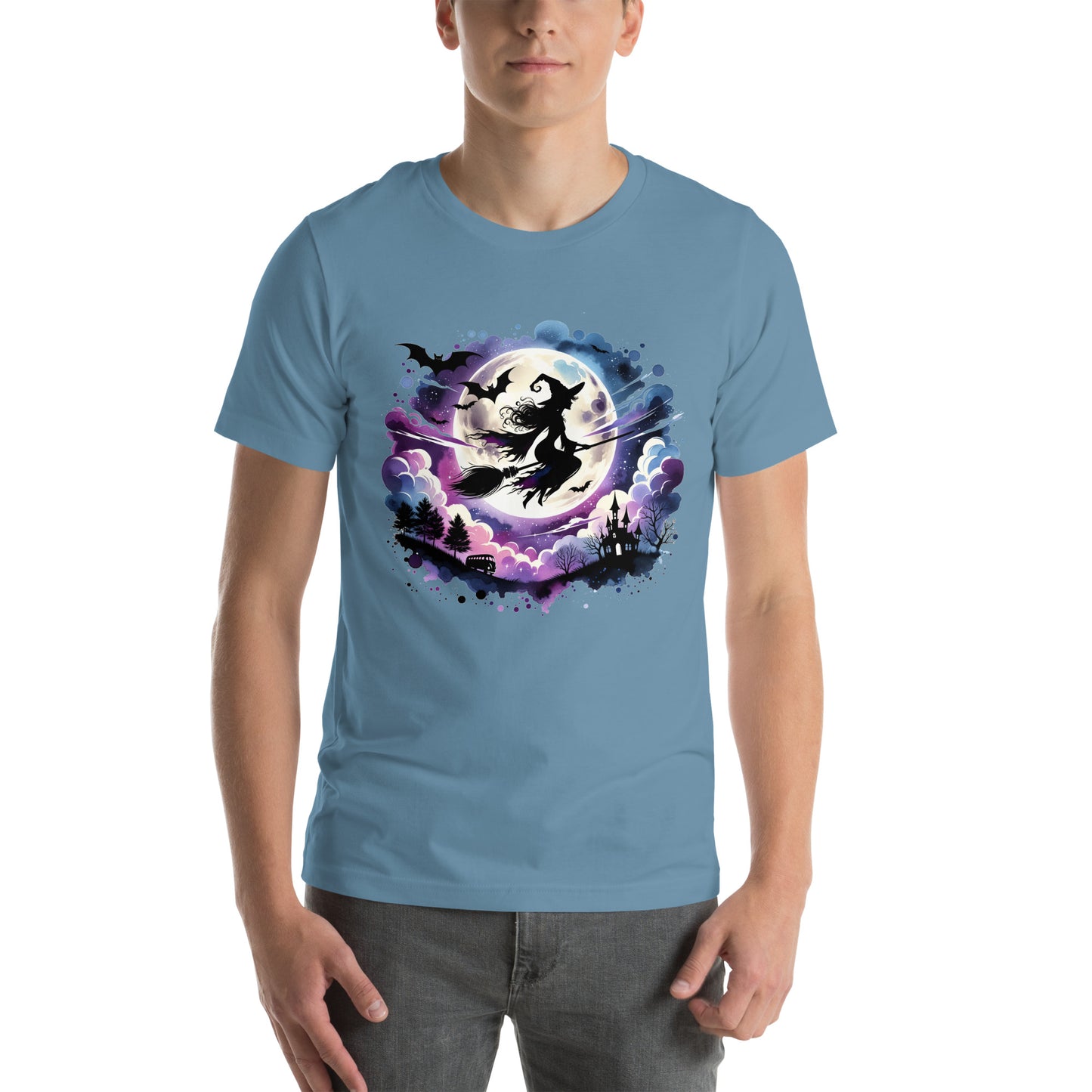 Witch's Midnight Flight Unisex t-shirt