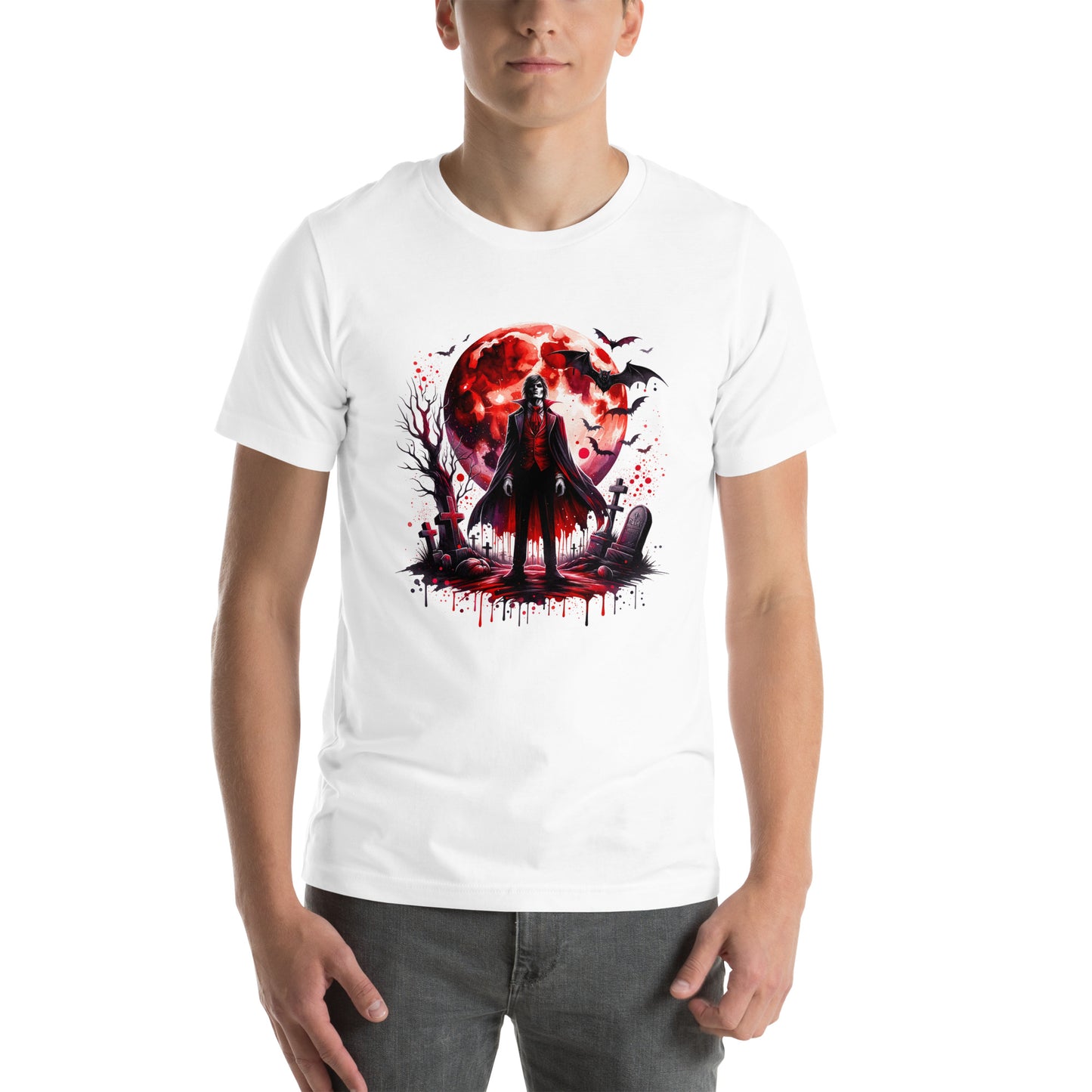 Vampire Blood Moon Unisex t-shirt