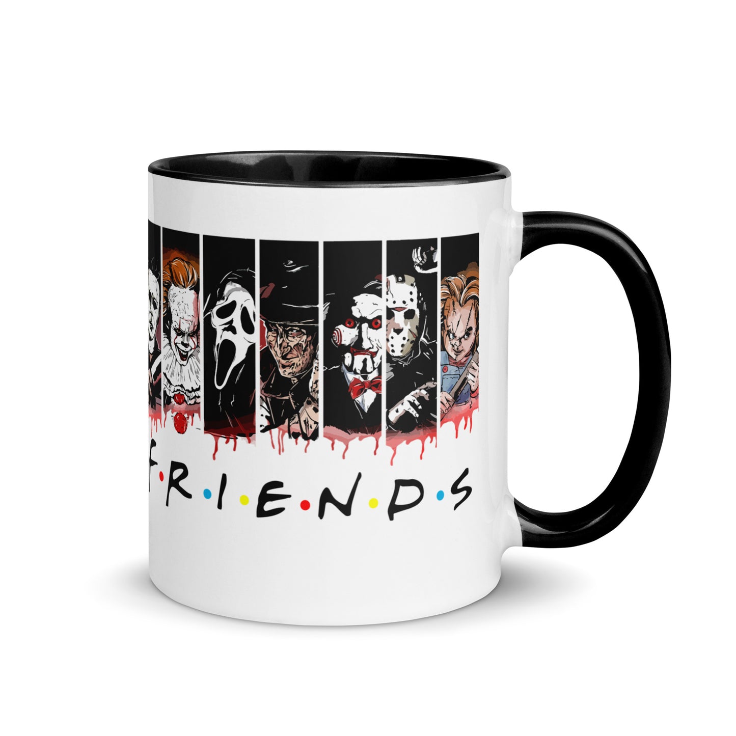 Icons of Horror Mug with Color Inside