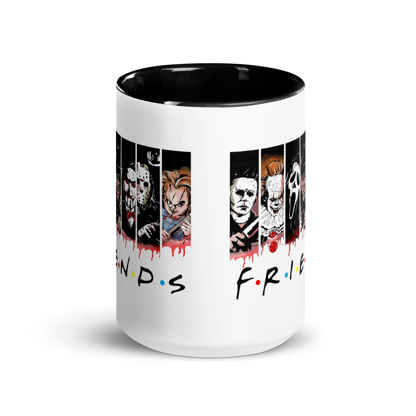 Icons of Horror Mug with Color Inside