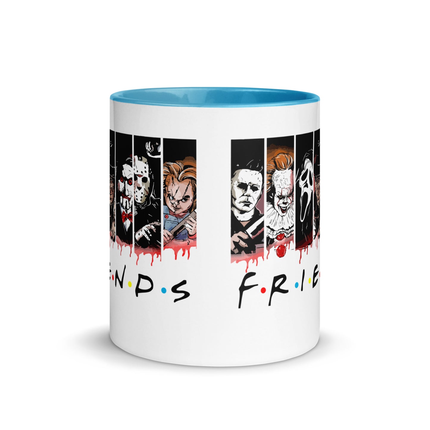 Icons of Horror Mug with Color Inside