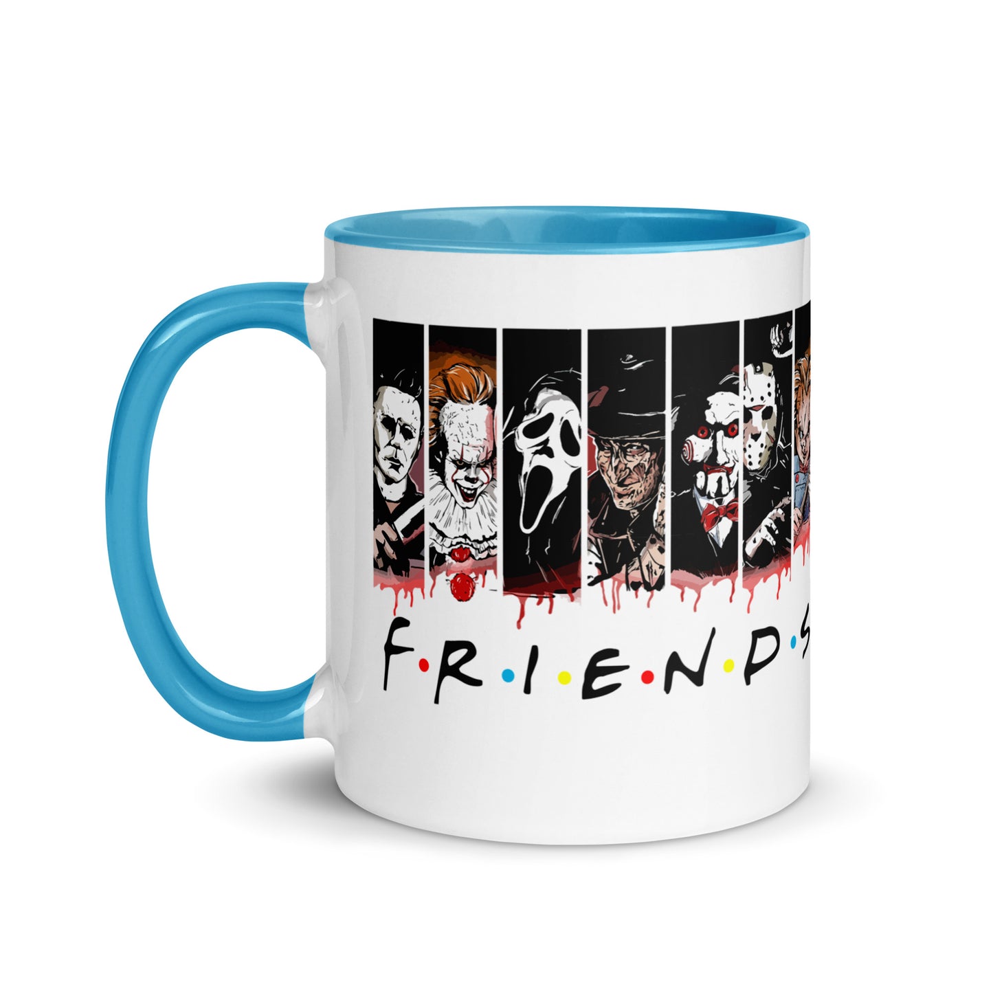 Icons of Horror Mug with Color Inside