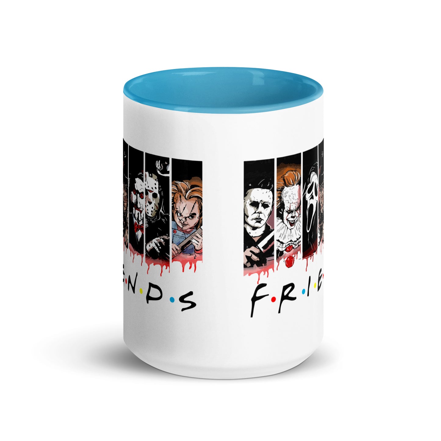 Icons of Horror Mug with Color Inside