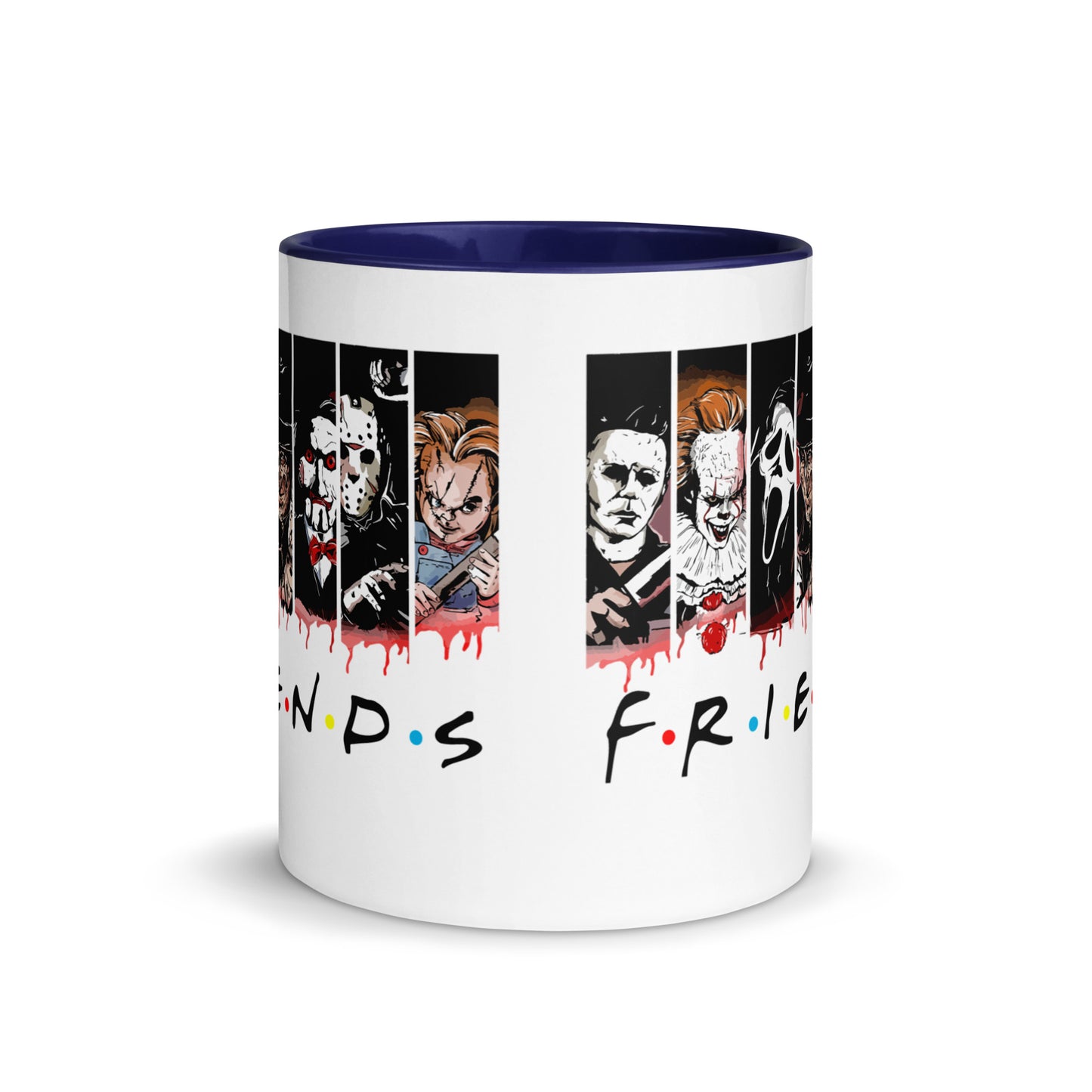 Icons of Horror Mug with Color Inside