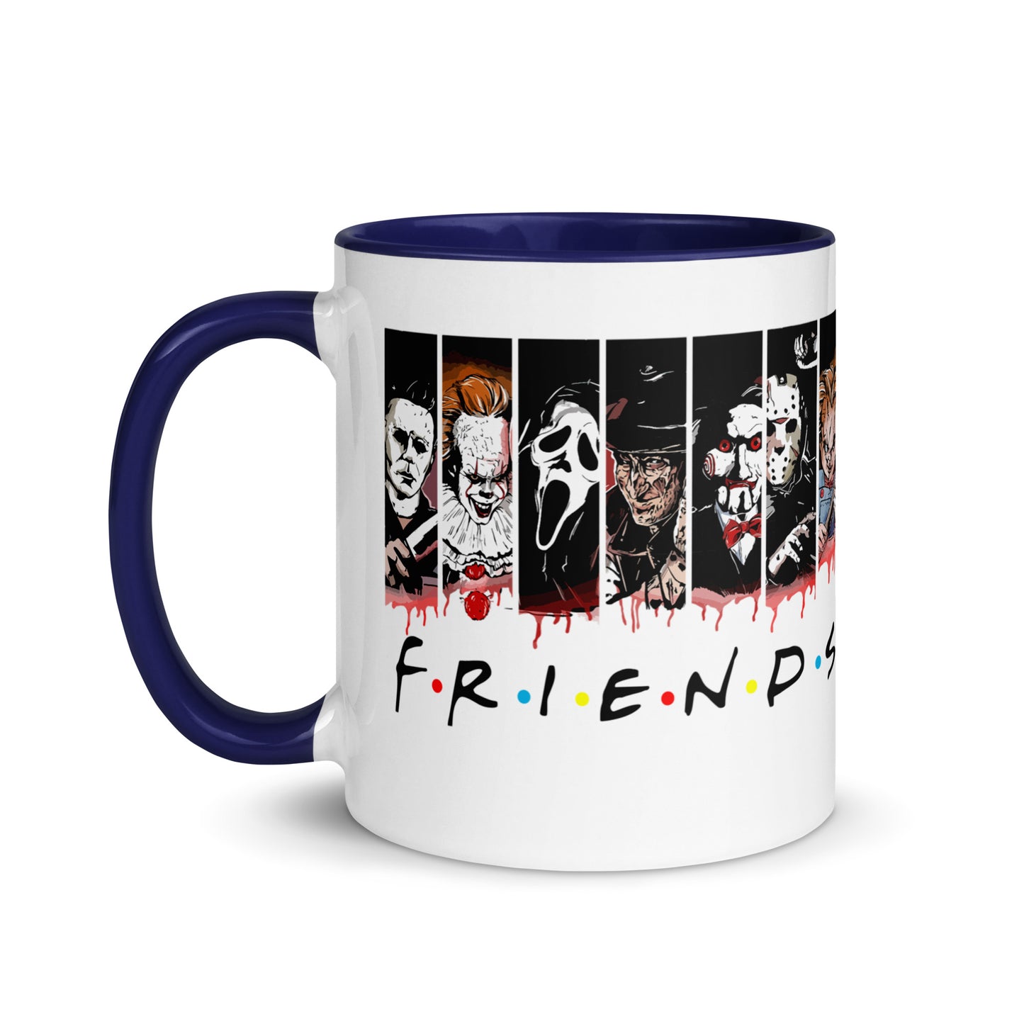 Icons of Horror Mug with Color Inside