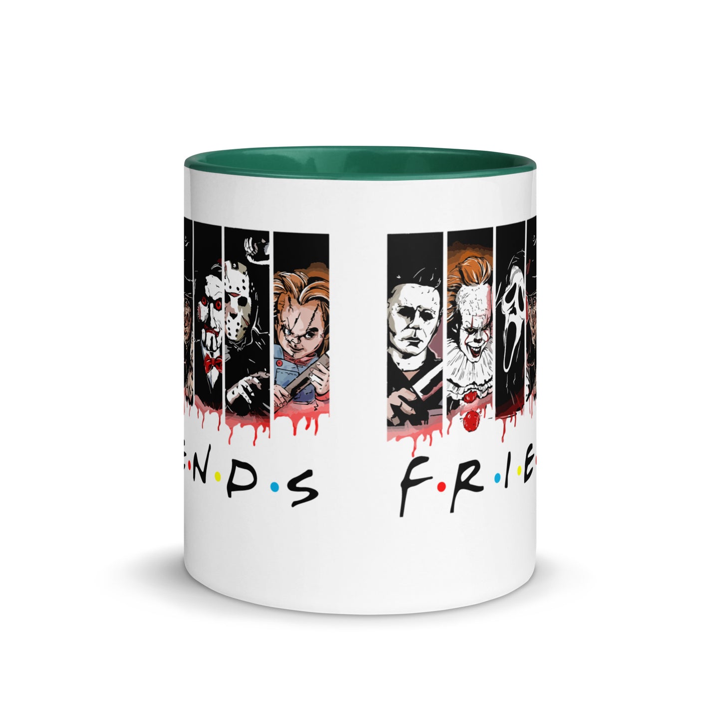 Icons of Horror Mug with Color Inside