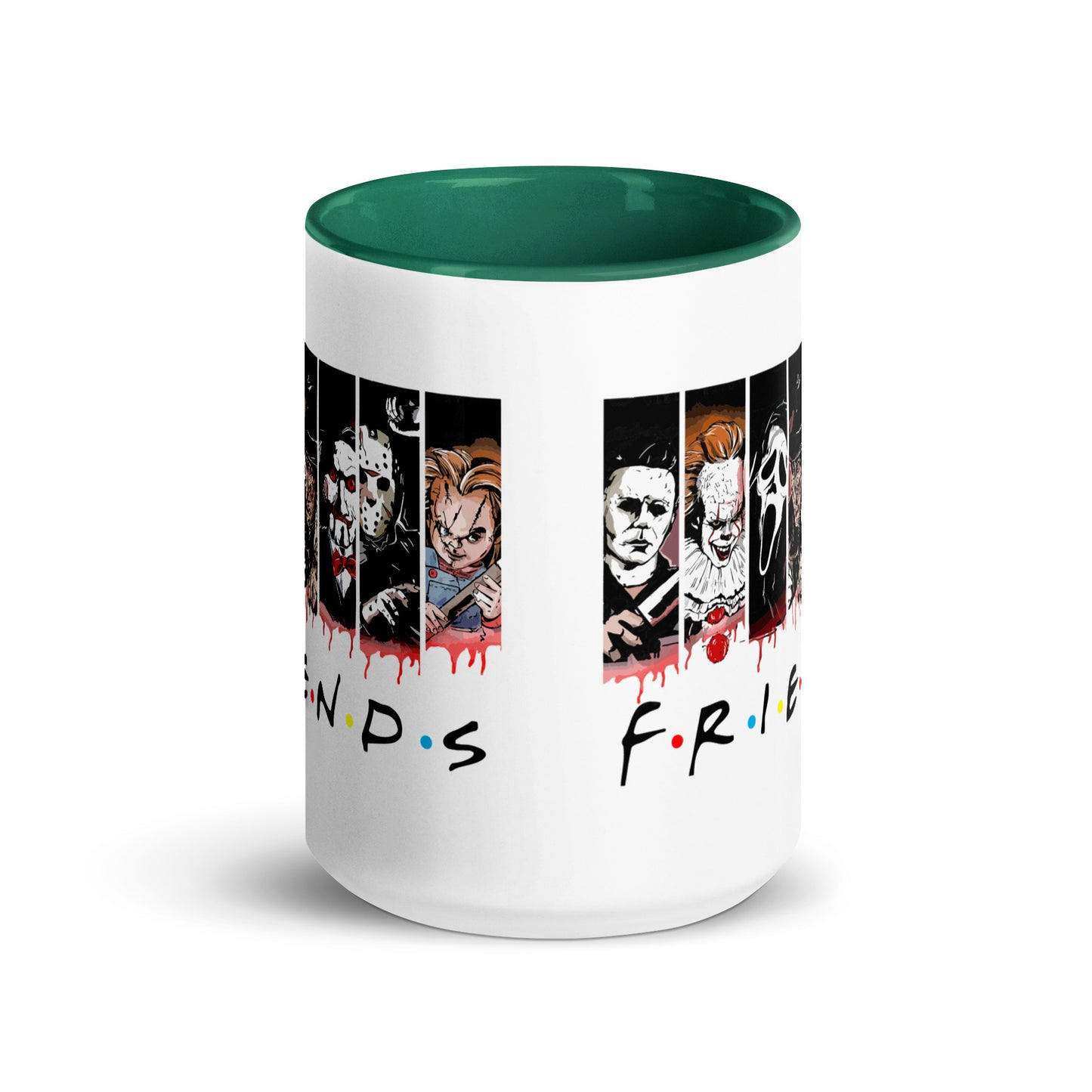 Icons of Horror Mug with Color Inside