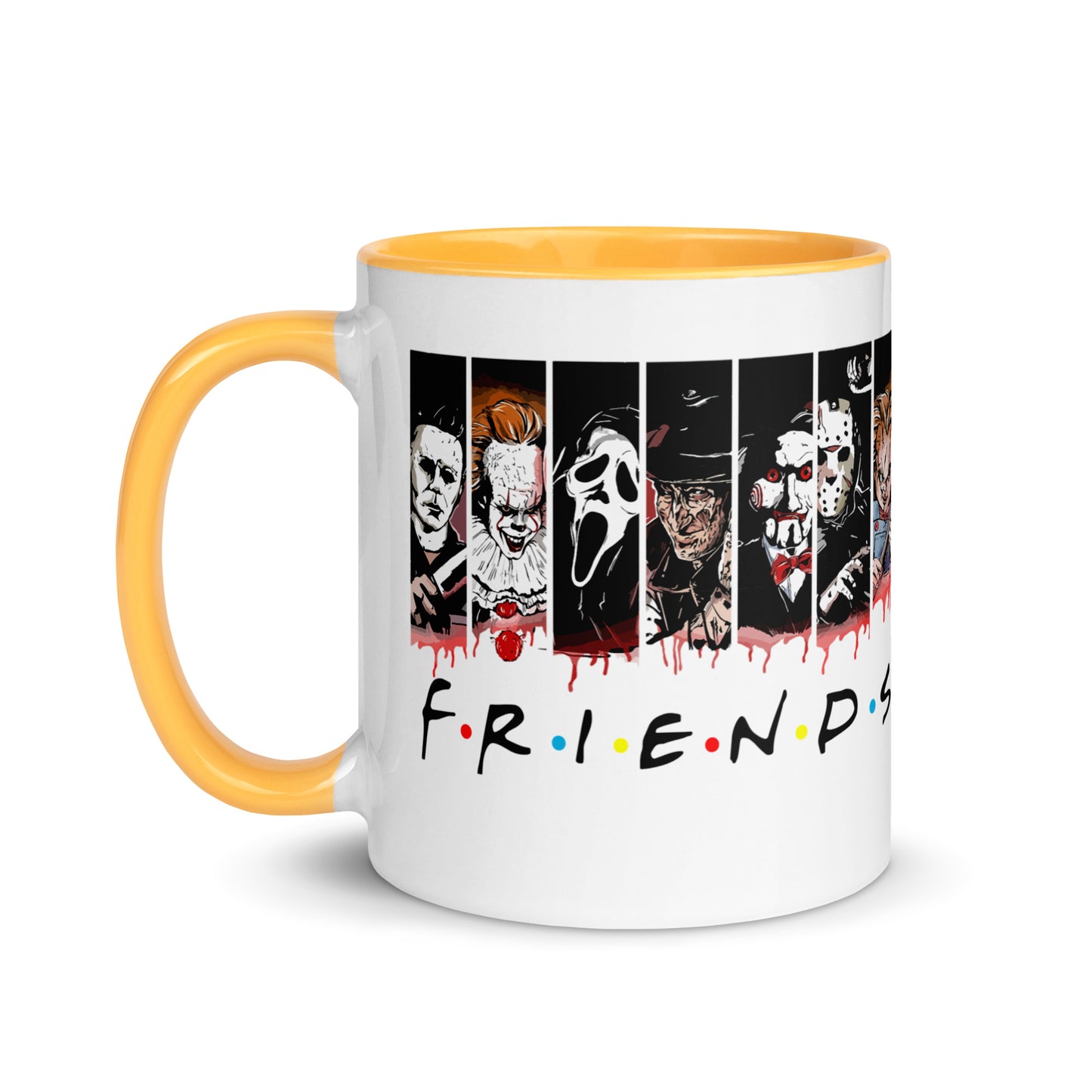 Icons of Horror Mug with Color Inside