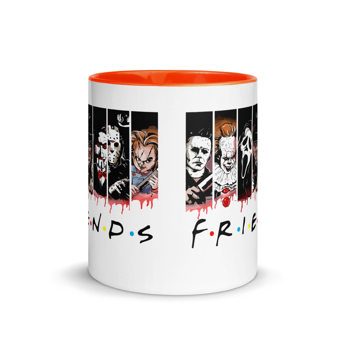 Icons of Horror Mug with Color Inside