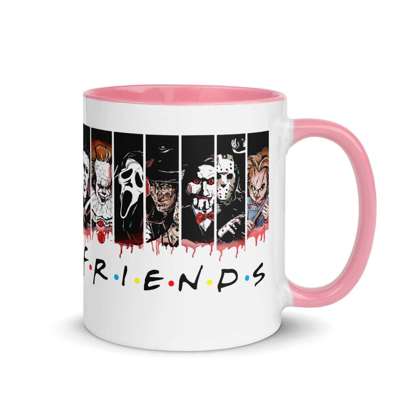 Icons of Horror Mug with Color Inside