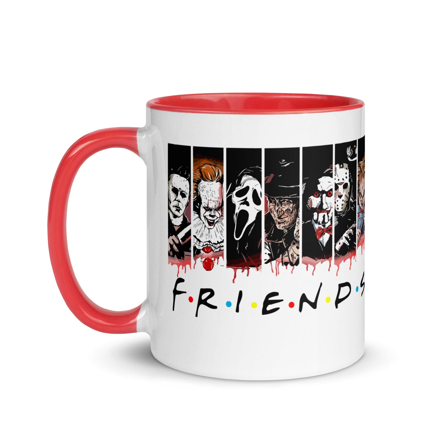 Icons of Horror Mug with Color Inside