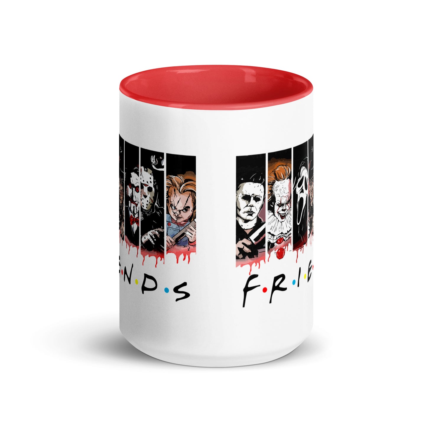 Icons of Horror Mug with Color Inside