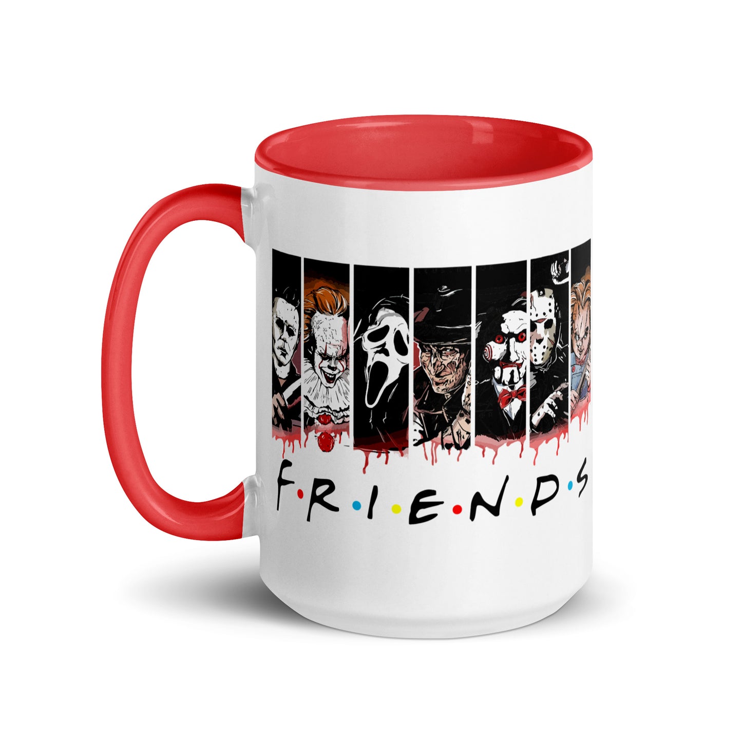 Icons of Horror Mug with Color Inside