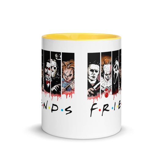 Icons of Horror Mug with Color Inside