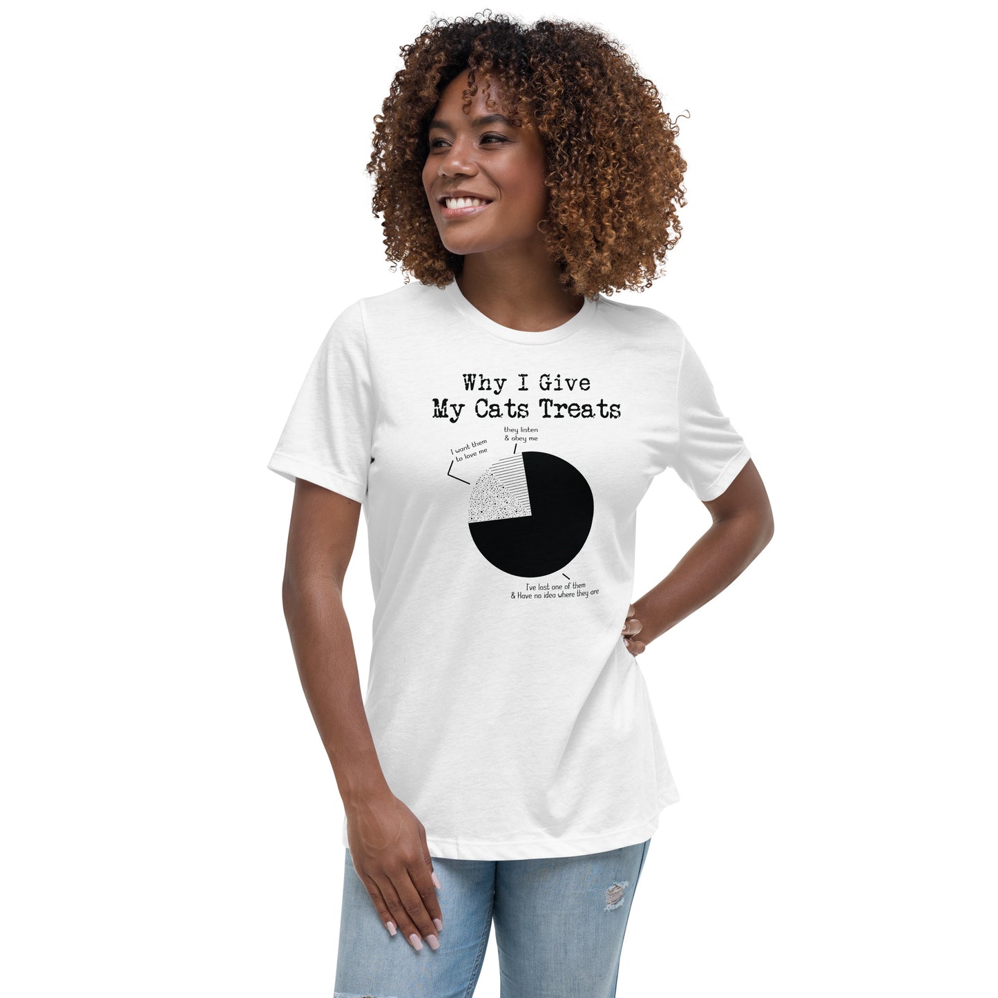 My Cats Treats Women's Relaxed T-Shirt