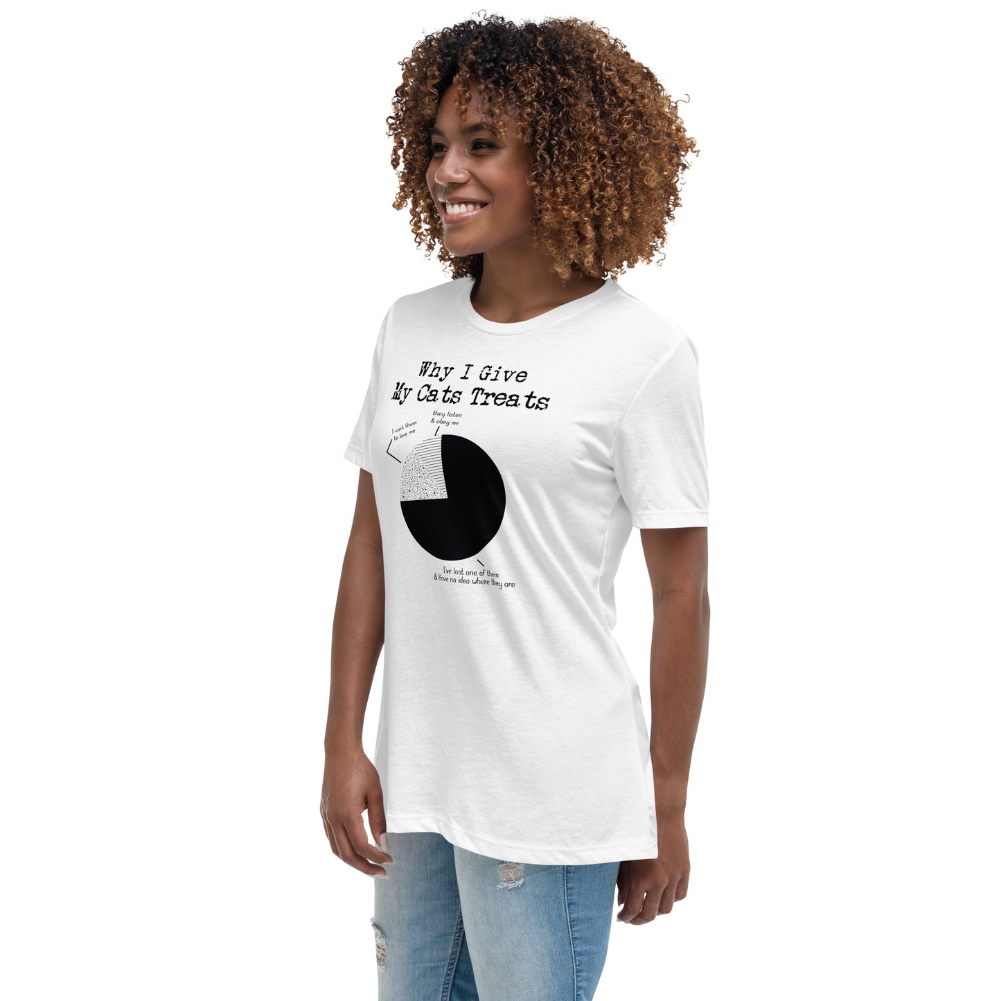 My Cats Treats Women's Relaxed T-Shirt