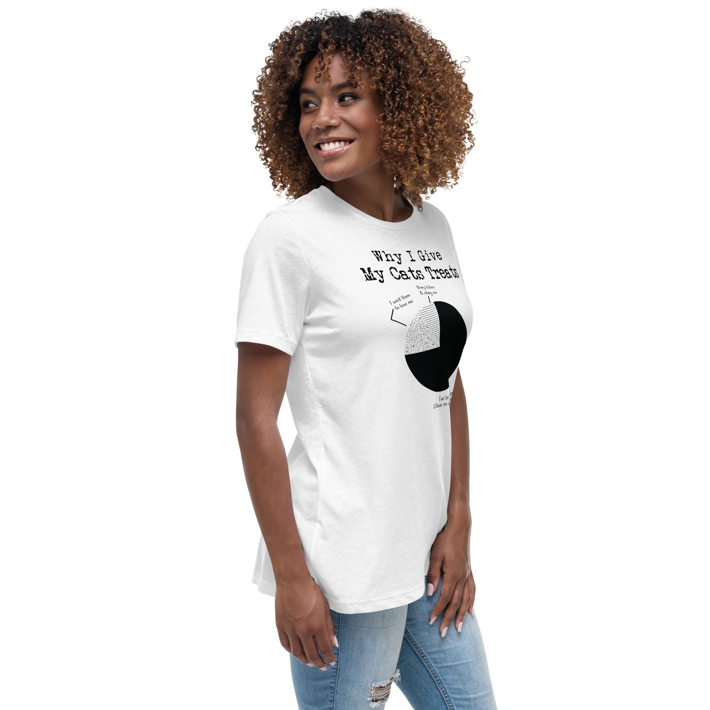 My Cats Treats Women's Relaxed T-Shirt